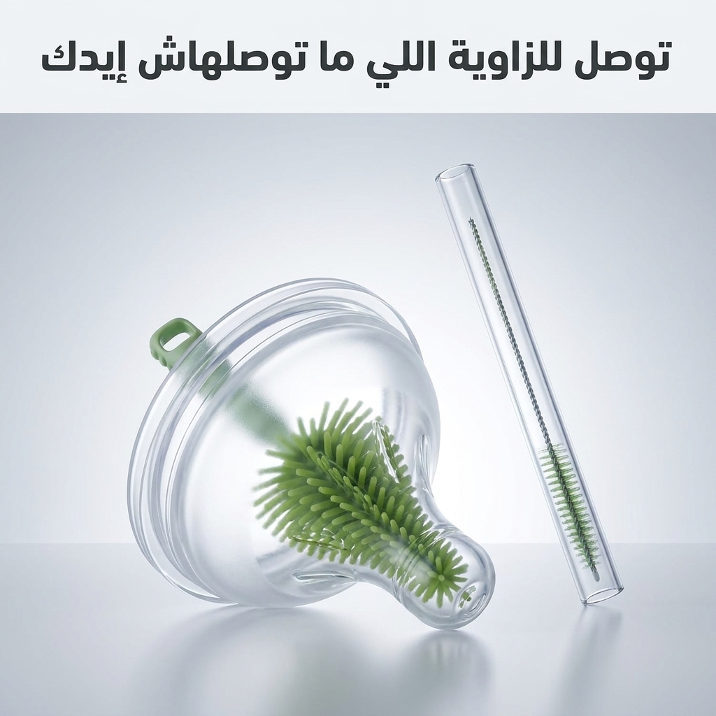 طقم تنظيف الرضاعات 7 في 1