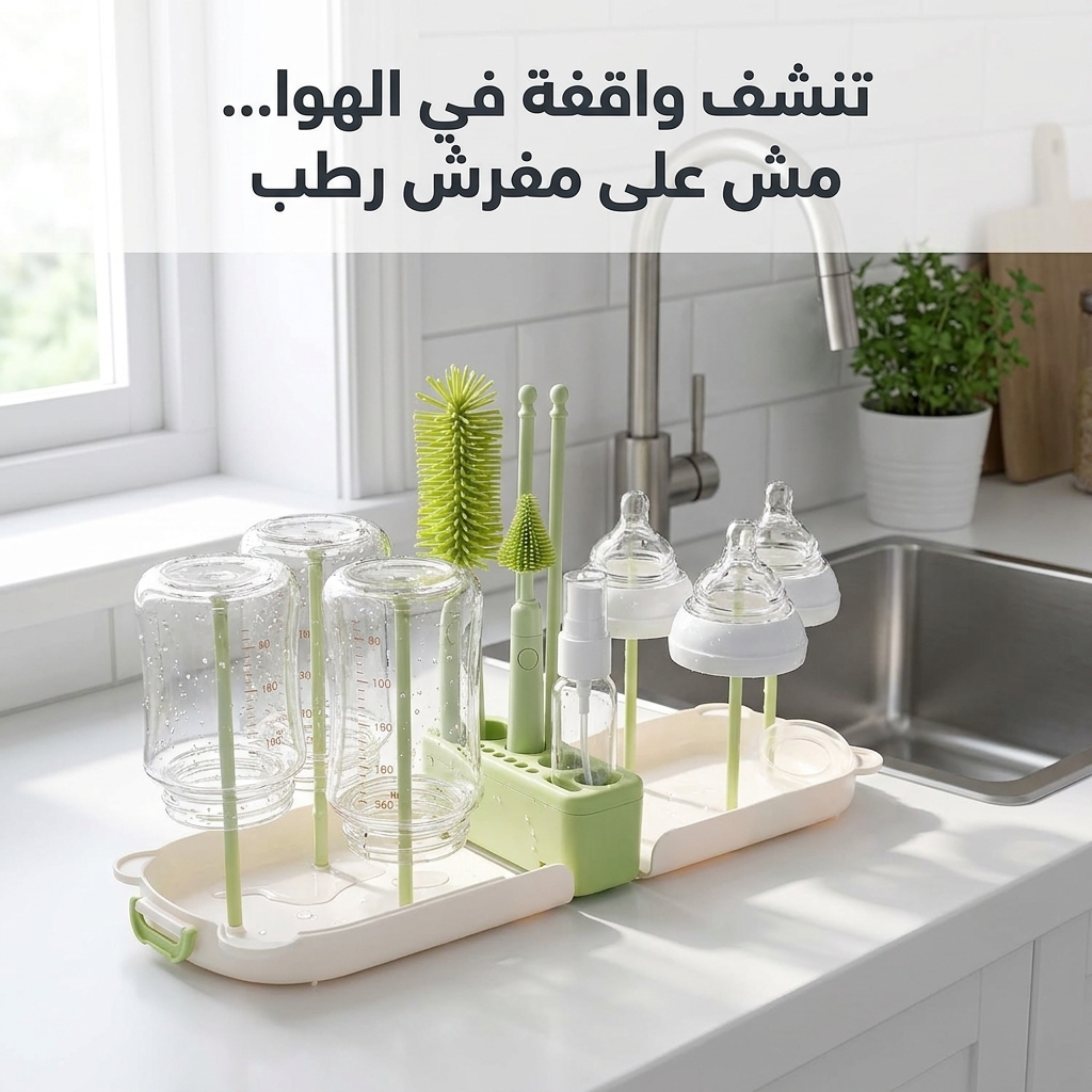 طقم تنظيف الرضاعات 7 في 1
