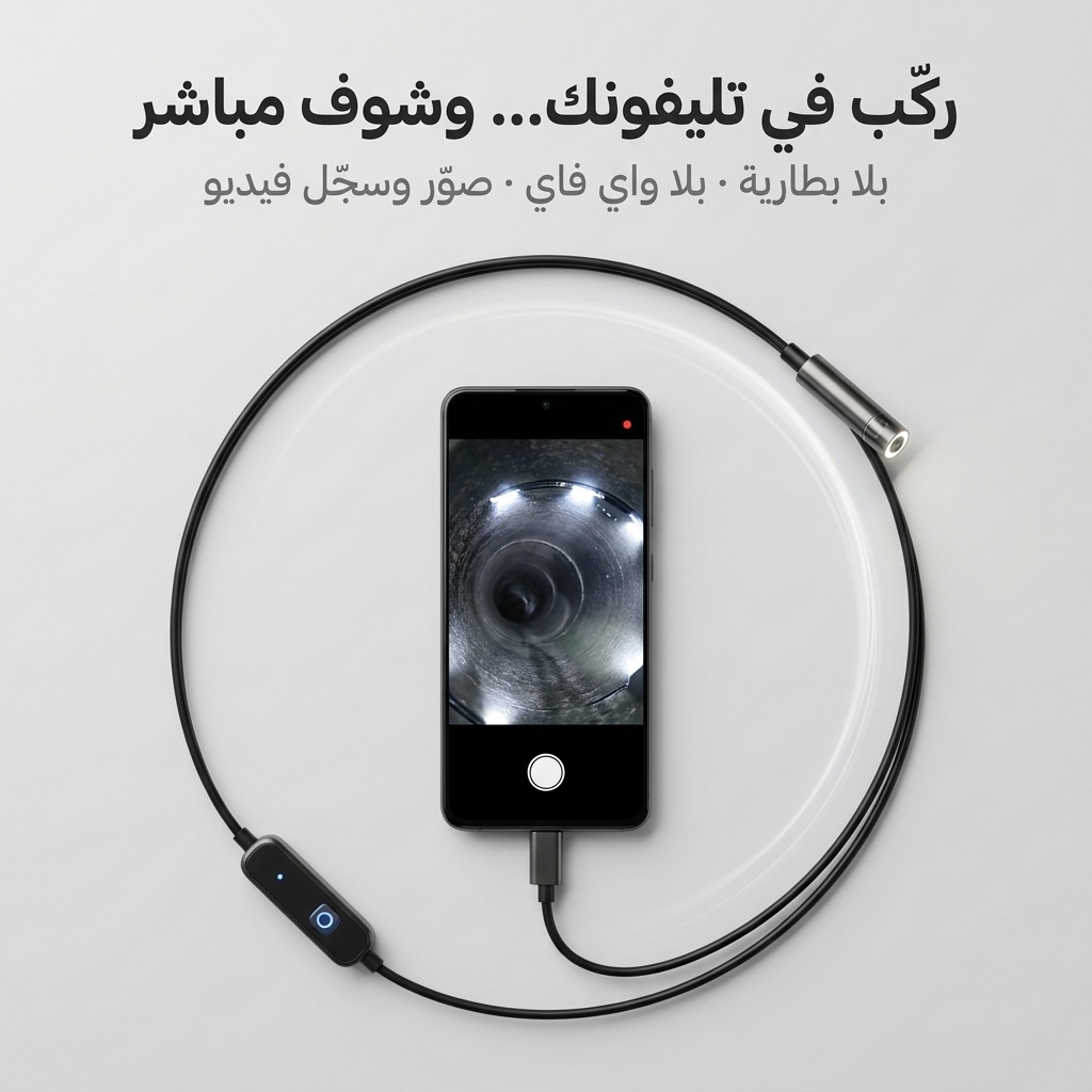 كاميرا المنظار 5 متر