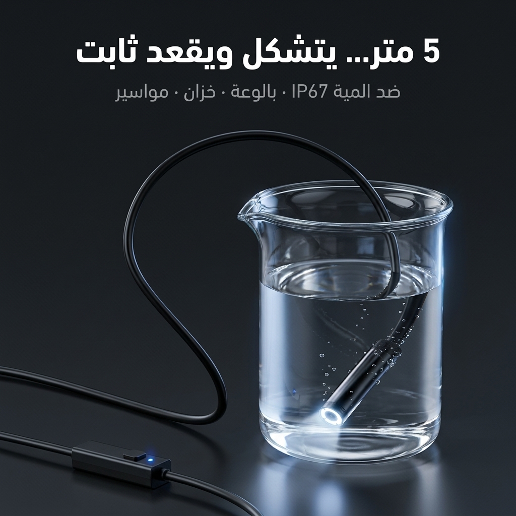 كاميرا المنظار 5 متر