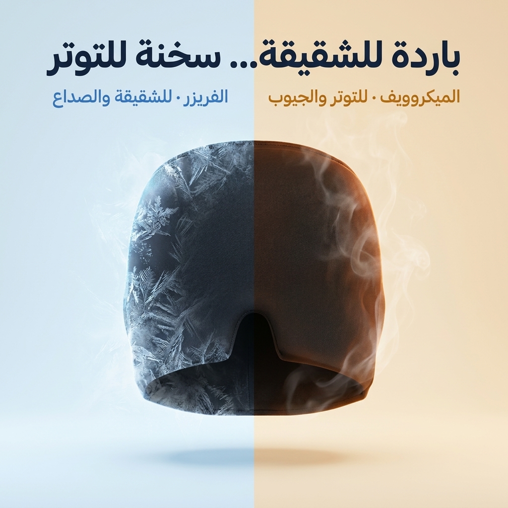 قبعة الجيل الحراري لعلاج الصداع والشقيقة