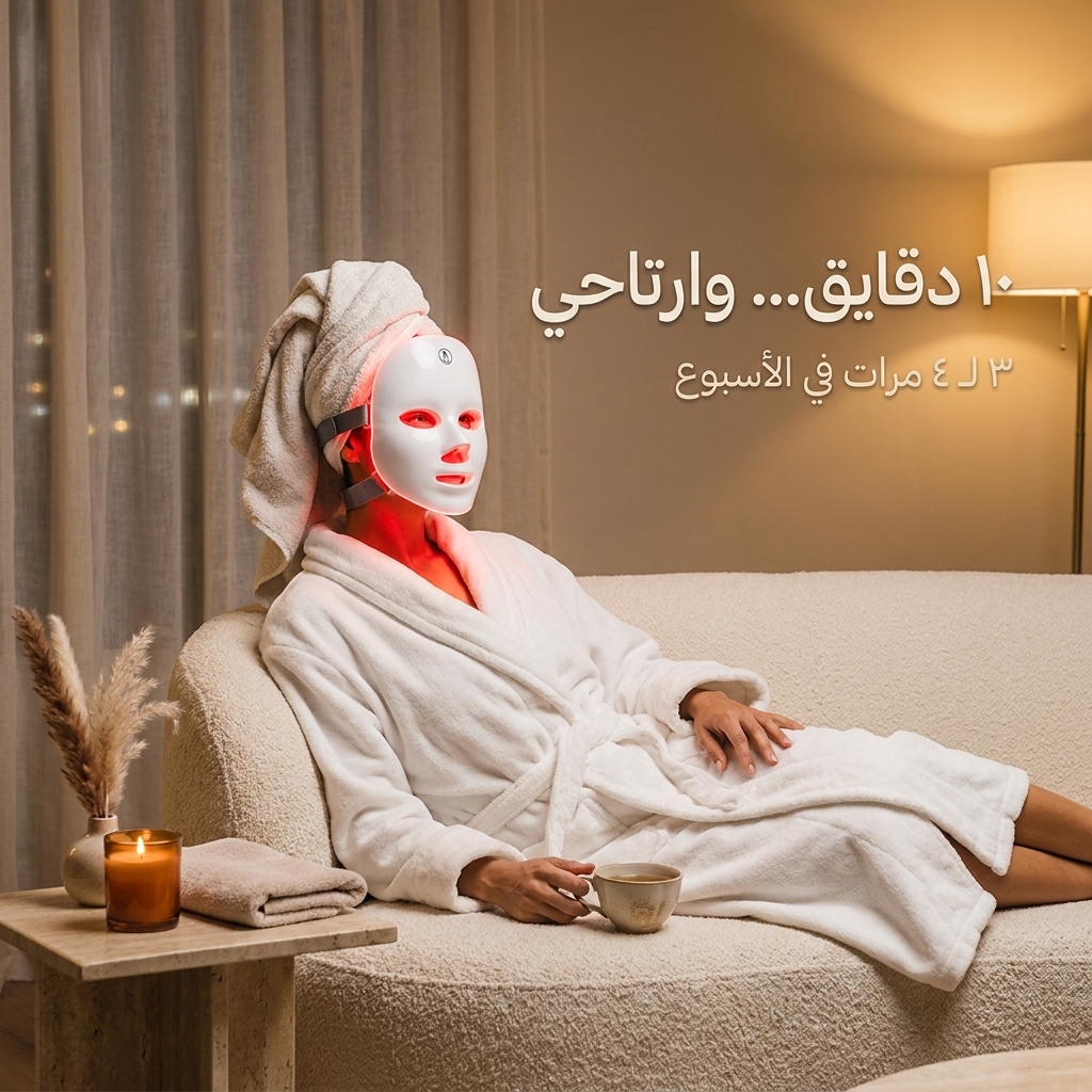 ماسك العلاج الضوئي للبشرة