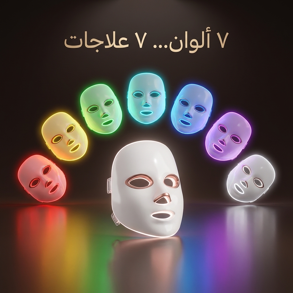 ماسك العلاج الضوئي للبشرة