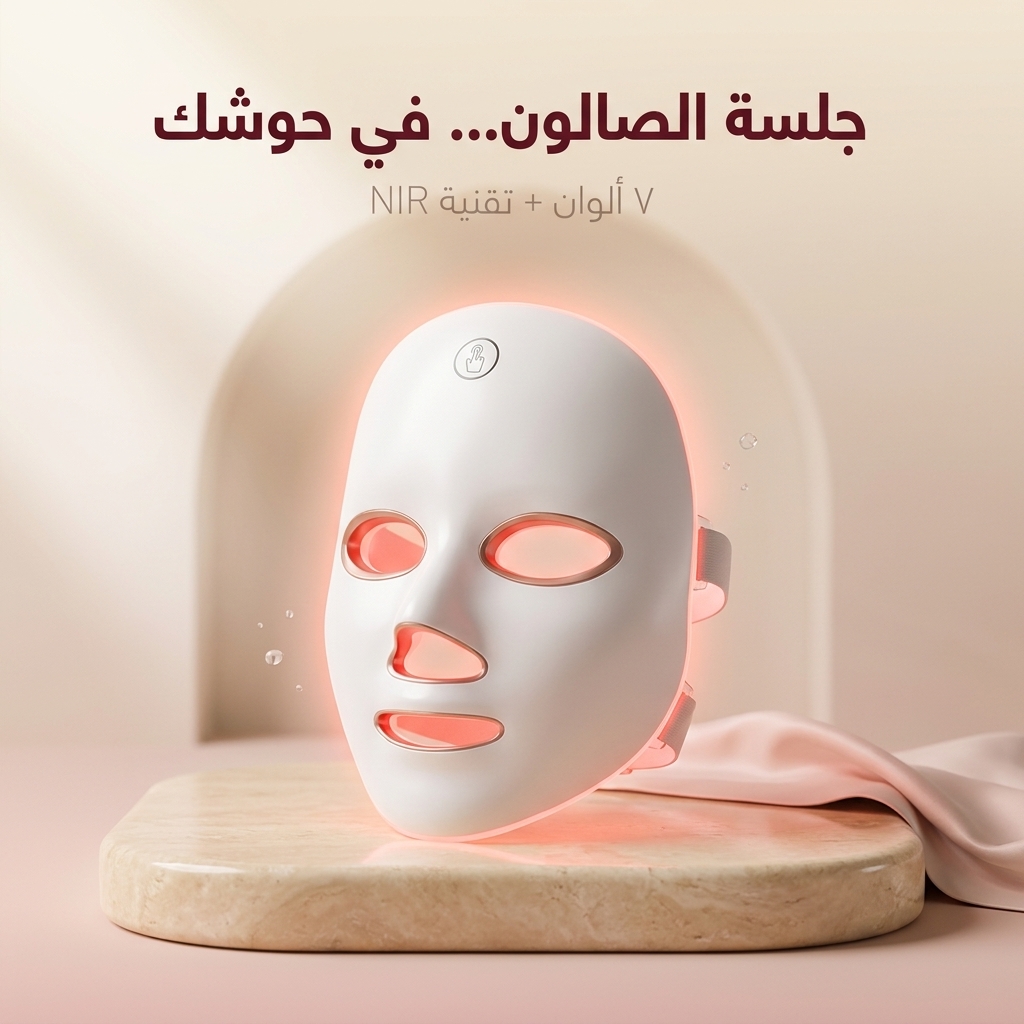 ماسك العلاج الضوئي للبشرة
