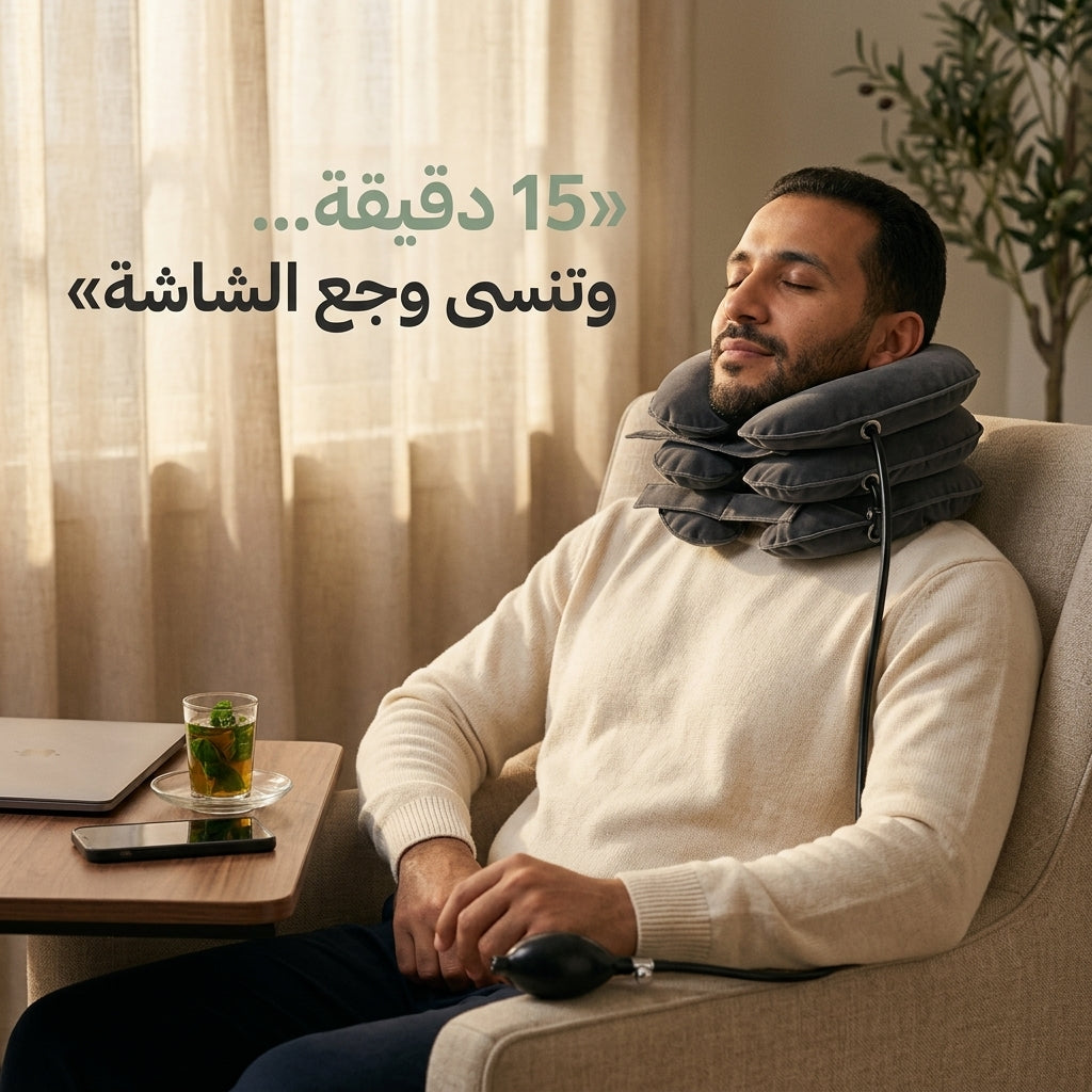 جهاز شد الرقبة الهوائي الطبي