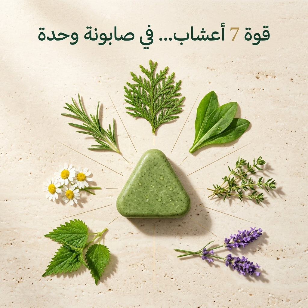 صابونة seven green الصينية الأصلية
